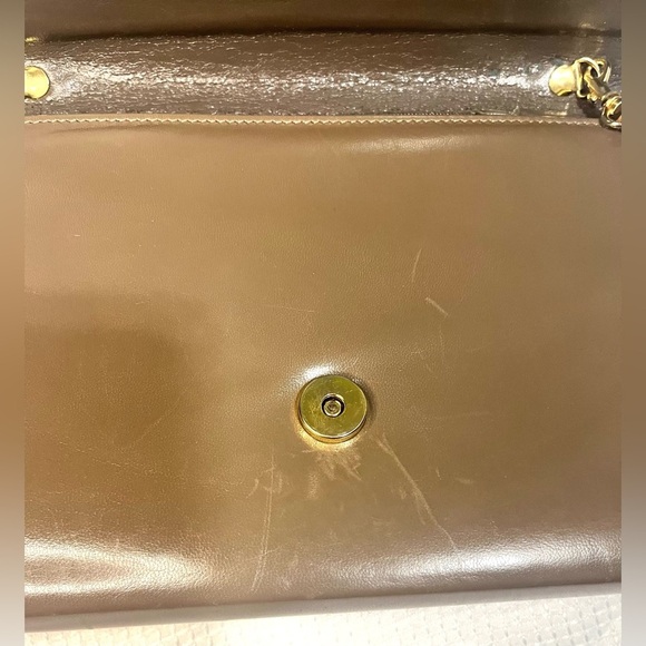 Florsheim Signature Snakeskin Brown Clutch - Picture 13 of 15